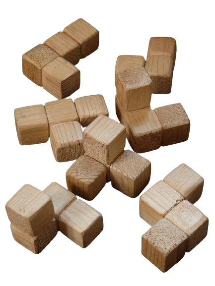 Puzzles de madera 3d