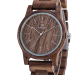 Relojes de madera de mano para hombre y mujer