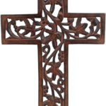 Cruces de madera rosarios